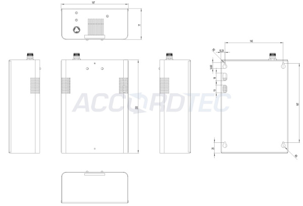 ББП-30 исп.1 Блок бесперебойного питания ACCORDTEC, 12 В, 3 A